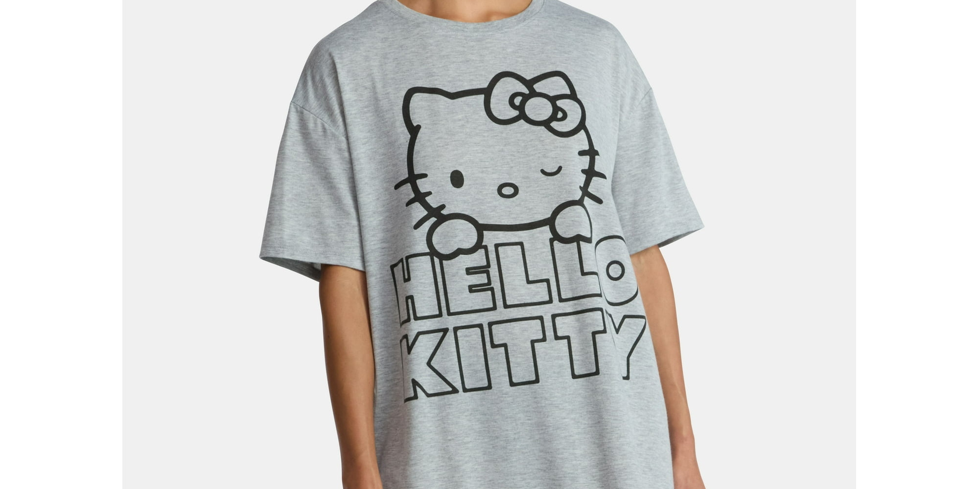 Hello Kitty Women’s Graphic Sleep Tee – Cute Styles Available