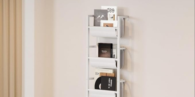 Homeiju 5-Tier Ladder Shelf $6.64 with Free Shipping
