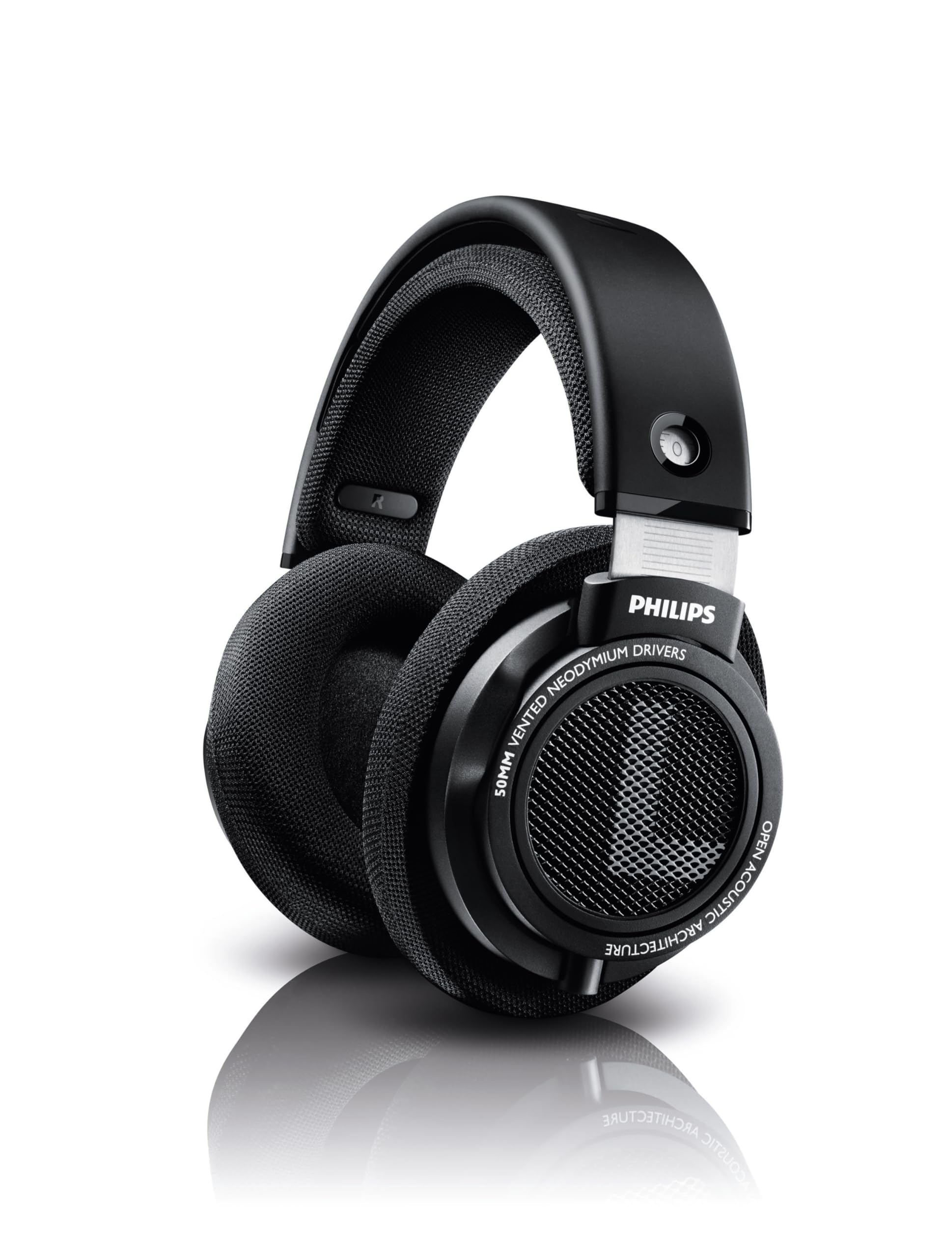 Philips SHP9500 HiFi Precision Stereo Over the Ear Headphones Open Back $52.79