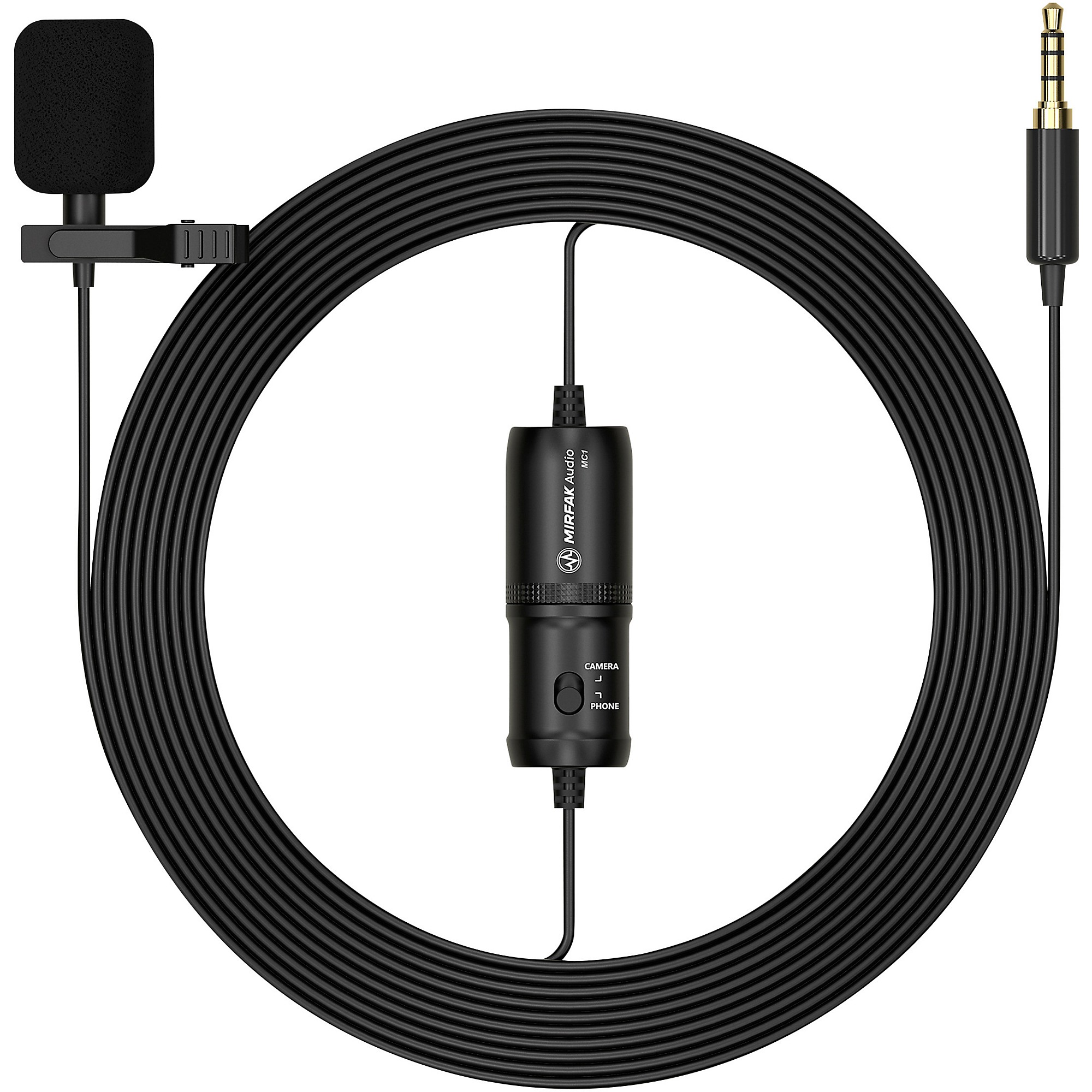 Mirfak MC1 Lavalier Microphone $4.99 + Free Shipping