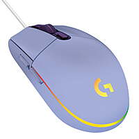 Logitech G203 Lightsync Wired Optical Gaming Mouse (Lilac)