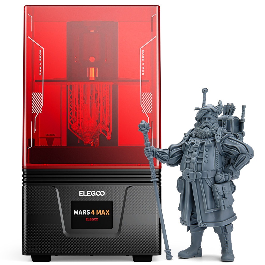 ELEGOO Mars 4 Max 3D Printer $210 + Free Shipping
