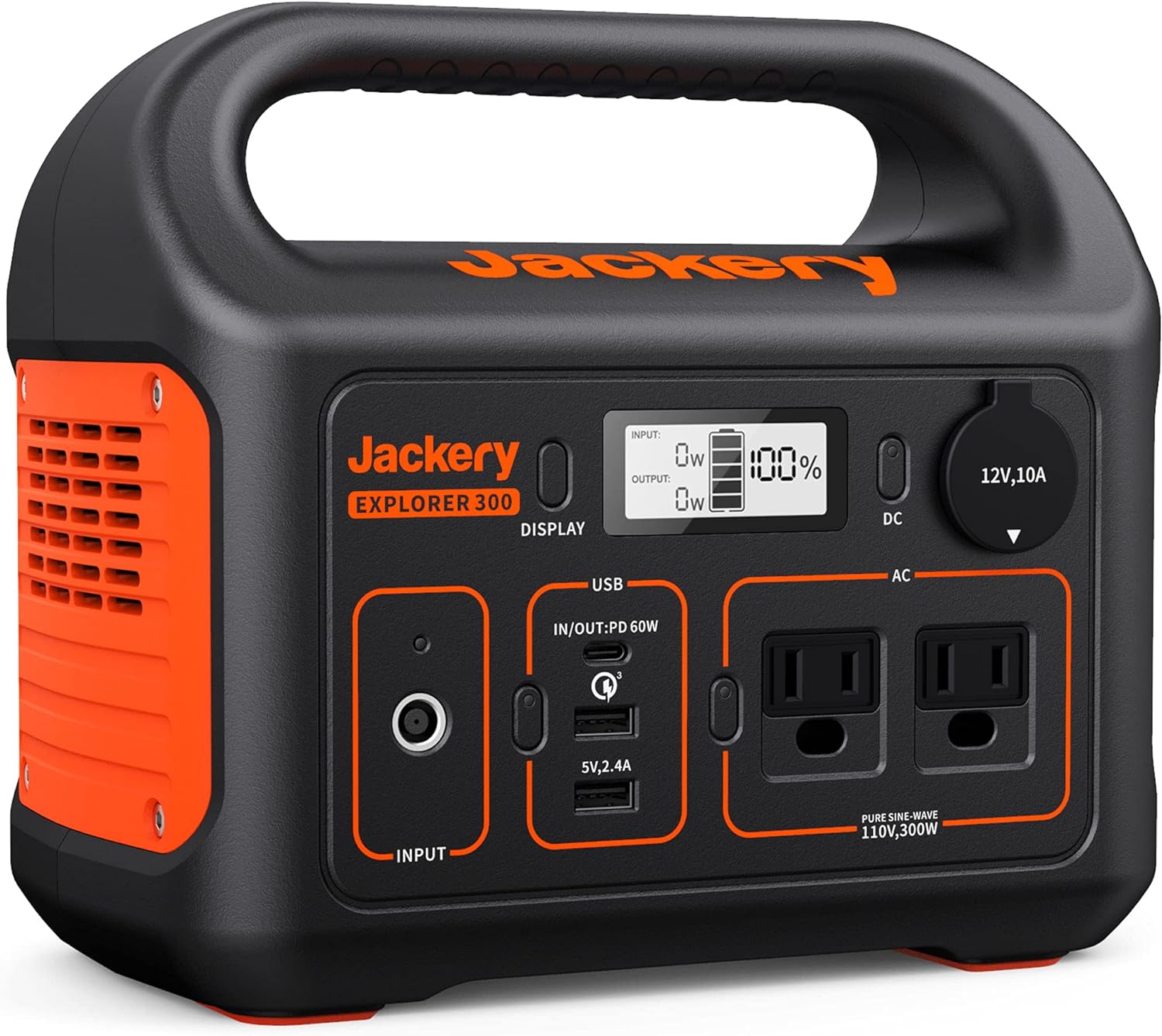 Jackery Portable Power Station Explorer 300, 293Wh Backup $169