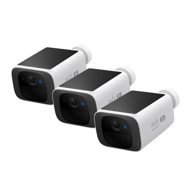 Costco Members Only - eufy Security SoloCam S230 Wireless Outdoor 3-Cam Kit - No Monthly Fees - $209.99