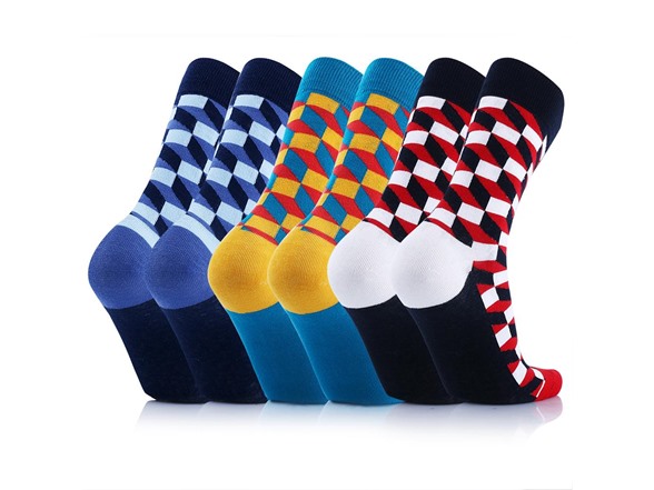 6-Pair Extreme Fit Unisex Crew Length Graduated Compression Support Socks (SmallMedium, LargeX-Large) $14.99 ($2.50 Pair) & More + Free Shipping w Prime