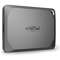 Crucial X9 Pro USB-C 3.2 Portable SSD 2TB $120, 1TB