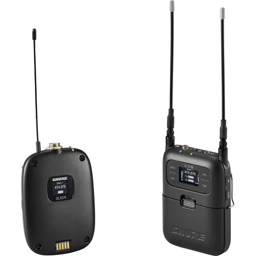 Shure SLXD15/85 Wireless Lavalier Mic System - Camera-Mount, Cardioid, G58 (470-514 MHz), $399 at B&H