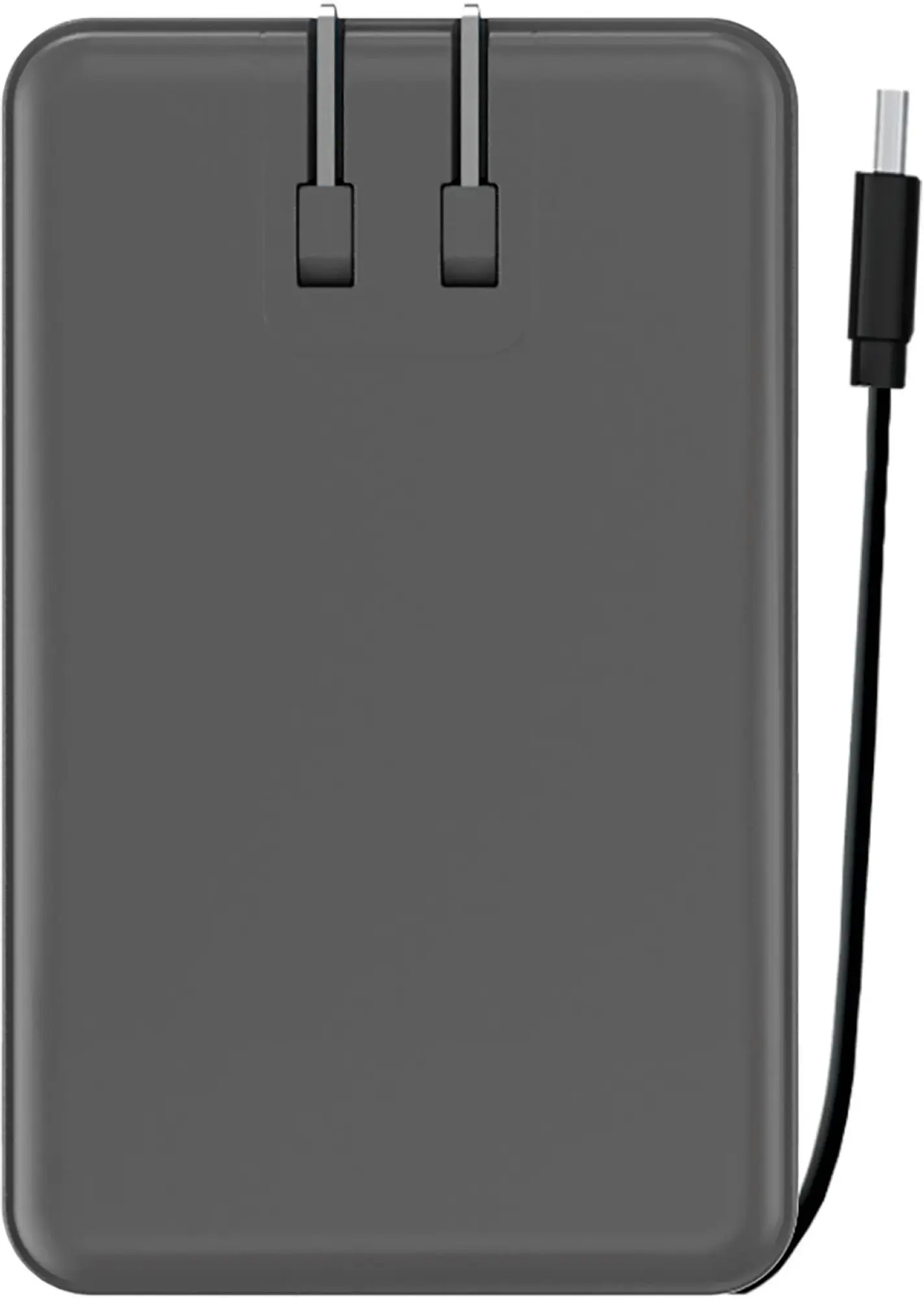 myCharge AMP PRONG 12W 5,000mAh Portable Charger - Built-In USB-C & Foldable Wall Plug for $18.99 + Free Shipping