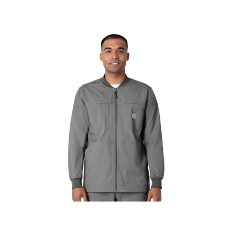 Carhartt Men's Rugged Flex Ripstop Utility Warm-Up Jacket (Pewter) – Only $28.19 + Free Shipping