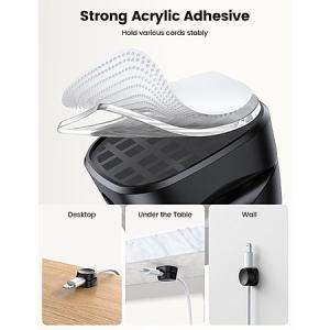 Lamicall 6-Pack Spring Cable Holder Cord Organizer Clips $5 + Free Shipping w/ Prime or $35+ orders