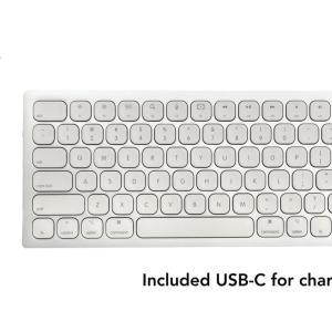 Xcellon Wireless Bluetooth Keyboard (Silver | Space Gray) $30 at B&H