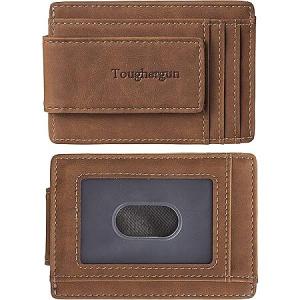 Toughergun RFID Minimalist Slim Wallet for Men