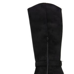 Portland Boot Company Women's Nashville Western Buckle Boot (Chestnut and Black)  $12.99 + Free S&H w/ Walmart+ or on $35+