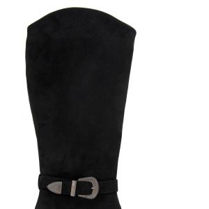 Portland Boot Company Women's Nashville Western Buckle Boot (Chestnut and Black)  $12.99 + Free S&H w/ Walmart+ or on $35+