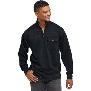 Hanes Men's Originals French Terry Quarter Zip Pullover (Select Sizes & Colors) - From $10.40 + Free Shipping with Prime or on Orders $35+