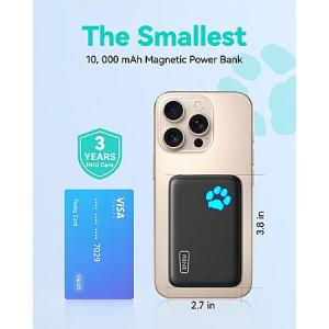 INIU 10,000mAh MagSafe Portable Wireless Charger – Only $13.49 with Free Shipping