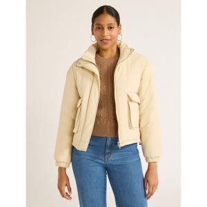 Scoop Women's Midweight Cargo Puffer Jacket (various) $13.44 + Free Shipping w/ Walmart+ or on $35+