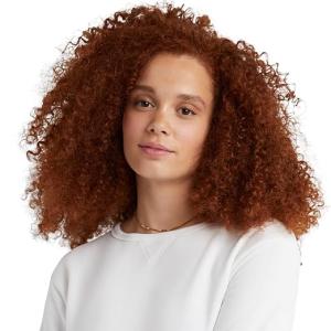 Hanes Women's Ecosmart V-Notch Crewneck Sweatshirt (Navy Heather or White, Size: Medium only) $7.70 + Free Shipping w/ Prime or on $35+