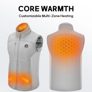 Kemimoto Mercerized Velvet Heated Vest w/ 10000mAh Battery Pack (Sizes: M-2XL) $36 + Free Shipping