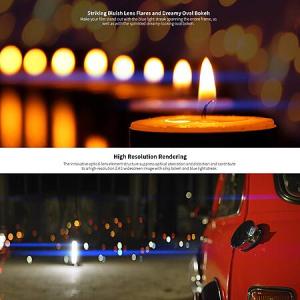 SIRUI 24mm Anamorphic Lens F2.8 1.33X – APS-C Camera Lens with Blue Flare (E, EF-M, X, MFT, Z Mount)