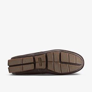 Clarks Men’s Markman Plain Slip-On Leather Shoes (Dark Brown) $39.99 + Free Store Pickup or Free Shipping on $75+