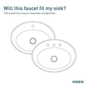 Moen Karis One-Handle Bathroom Faucet - Spot Resist Brushed Nickel - $59.99 + Free Shipping