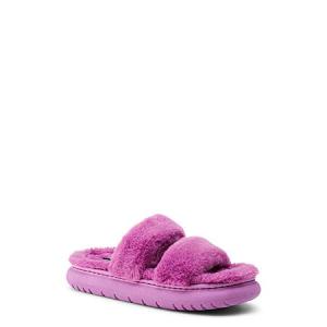Buy No Boundaries Women's 2 Band Slippers (Black or Purple) - From $4.98 + Free Shipping