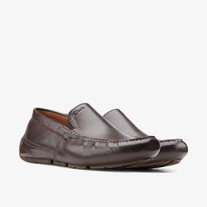 Clarks Men’s Markman Plain Slip-On Leather Shoes (Dark Brown) $39.99 + Free Store Pickup or Free Shipping on $75+