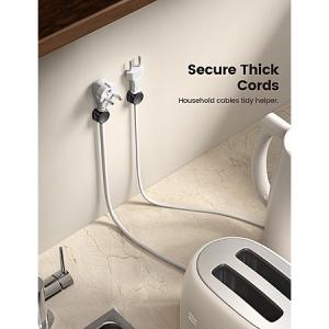 Lamicall 6-Pack Spring Cable Holder Cord Organizer Clips $5 + Free Shipping w/ Prime or $35+ orders