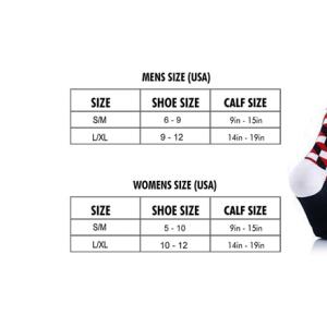 6-Pair Extreme Fit Unisex Crew Length Graduated Compression Support Socks (Small/Medium, Large/X-Large) $14.99 ($2.50 Pair) & More + Free Shipping w/ Prime