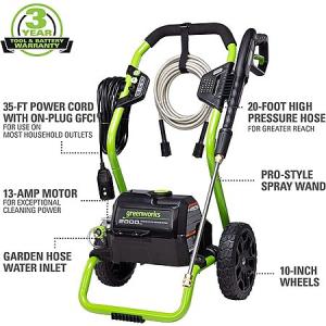 Greenworks 2000 PSI (13 Amp) Electric Pressure Washer - Various Conditions Starting at $51.90