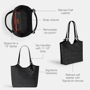 Save on Coach: Women’s Charcoal Black Tote Bag $79.99 Shipped Free