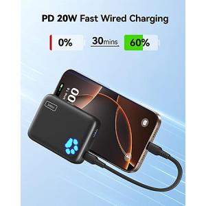 INIU 10,000mAh MagSafe Portable Wireless Charger – Only $13.49 with Free Shipping