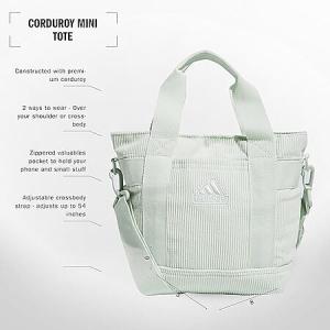 5L adidas Mini Tote Travel Crossbody Bag (Black or Linen Green) $22.69 + Free Shipping w/ Prime or on $35+