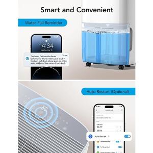 GoveeLife Smart Dehumidifier for Basement 4,500 Sq.Ft - $180 + Free Shipping