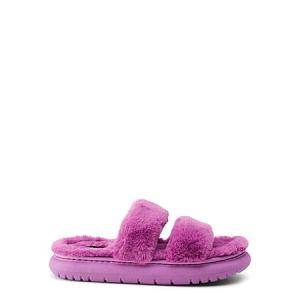 Buy No Boundaries Women's 2 Band Slippers (Black or Purple) - From $4.98 + Free Shipping