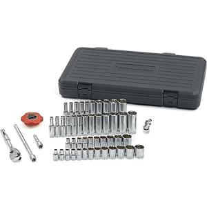 Essential Socket Set: GEARWRENCH 51-Piece SAE & Metric Toolkit
