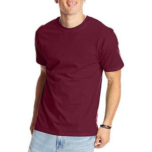 2-Pack Hanes Men's Heavyweight Cotton Beefy-T T-Shirt (Charcoal Heather) - $11.75 + Free Shipping with Prime or on Orders $35+