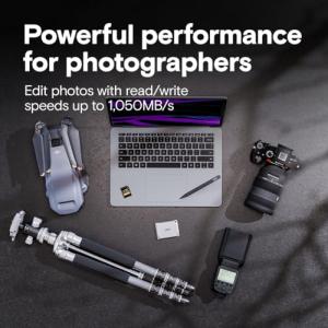 Crucial X9 Pro USB-C 3.2 Portable SSD: 2TB $120, 1TB