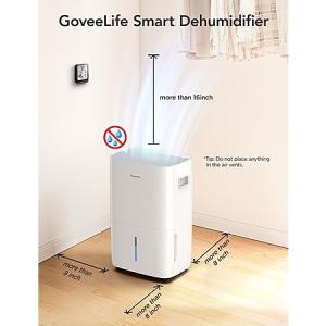 GoveeLife Smart Dehumidifier for Basement 4,500 Sq.Ft - $180 + Free Shipping