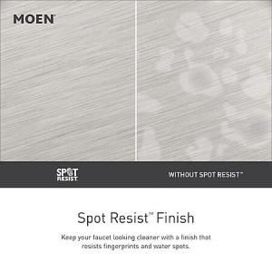 Moen Karis One-Handle Bathroom Faucet - Spot Resist Brushed Nickel - $59.99 + Free Shipping