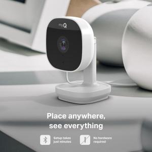 Select Accounts: Chamberlain myQ 1080p Smart Indoor Security Camera from $13.99 + Free Shipping w/ Prime or on $35+