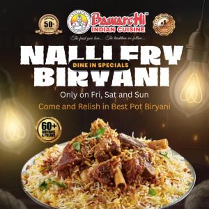 Weekend Delight: Try Our Signature Nalli Fry Biryani at Bawarchi Plano!