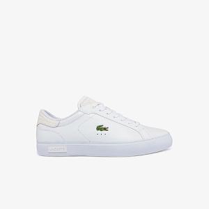 Lacoste Men’s Powercourt Leather Sneakers (White/White) $59.96 + Free Shipping on $89+ at Nordstrom