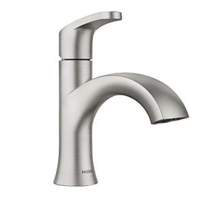 Moen Karis One-Handle Bathroom Faucet - Spot Resist Brushed Nickel - $59.99 + Free Shipping