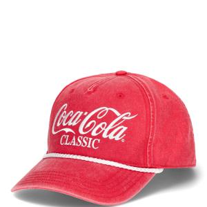 Coca Cola Classic Men's Snapback Sport Hat, Red $4.32