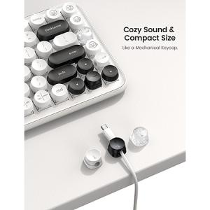 Lamicall 6-Pack Spring Cable Holder Cord Organizer Clips $5 + Free Shipping w/ Prime or $35+ orders