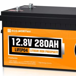 12V 280AH Eco-Worthy LiFePo4 Battery Low-Temp w/ 6000 Cycles $354.99 + Free Shipping
