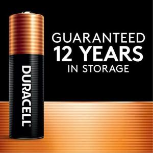 Duracell Coppertop AA Batteries with Power Boost Ingredients, 20 Count Pack Double A Battery with Long-lasting Power, Alkaline AA Battery for Household and Office Devices - $9.71