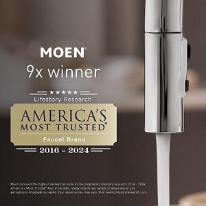 Moen Karis One-Handle Bathroom Faucet - Spot Resist Brushed Nickel - $59.99 + Free Shipping